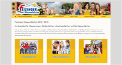 Desktop Screenshot of klassenfahrten-feisinger.de